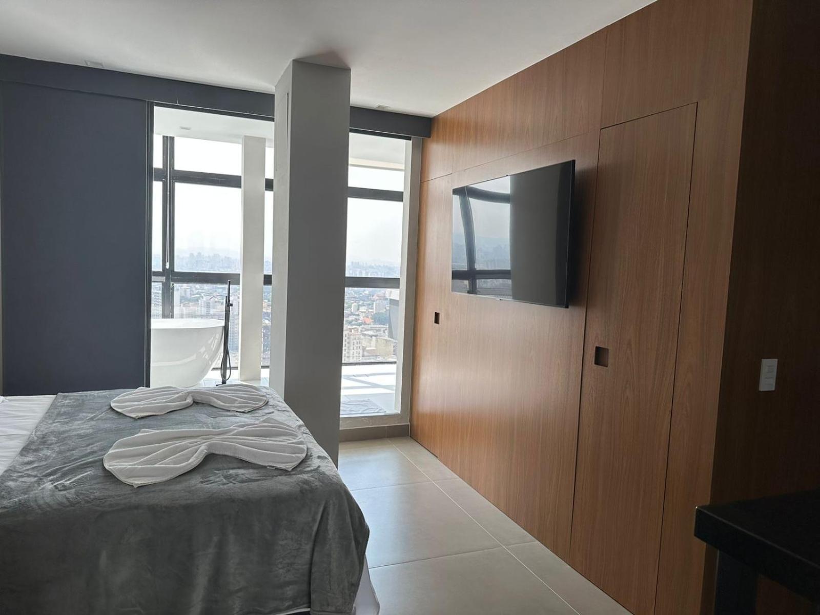 Apartamento Sky Loft - Andar 41 São Paulo Exterior foto