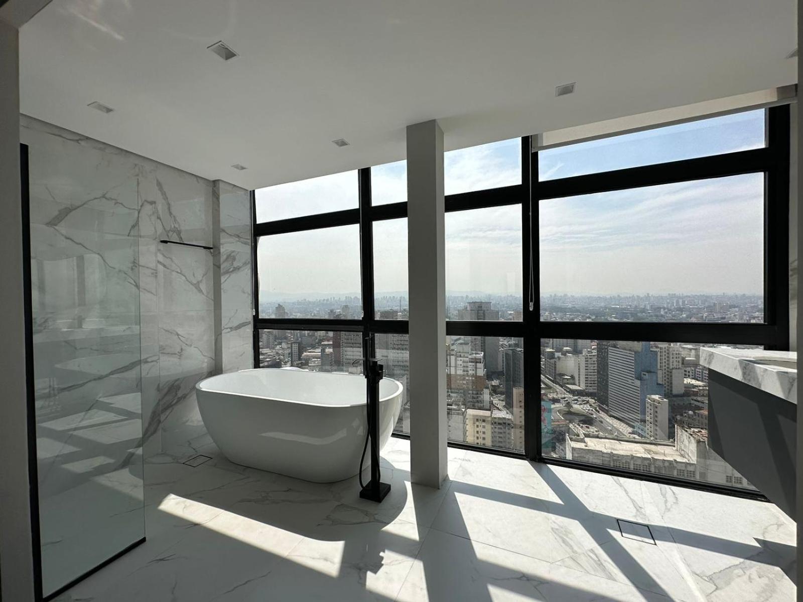 Apartamento Sky Loft - Andar 41 São Paulo Exterior foto