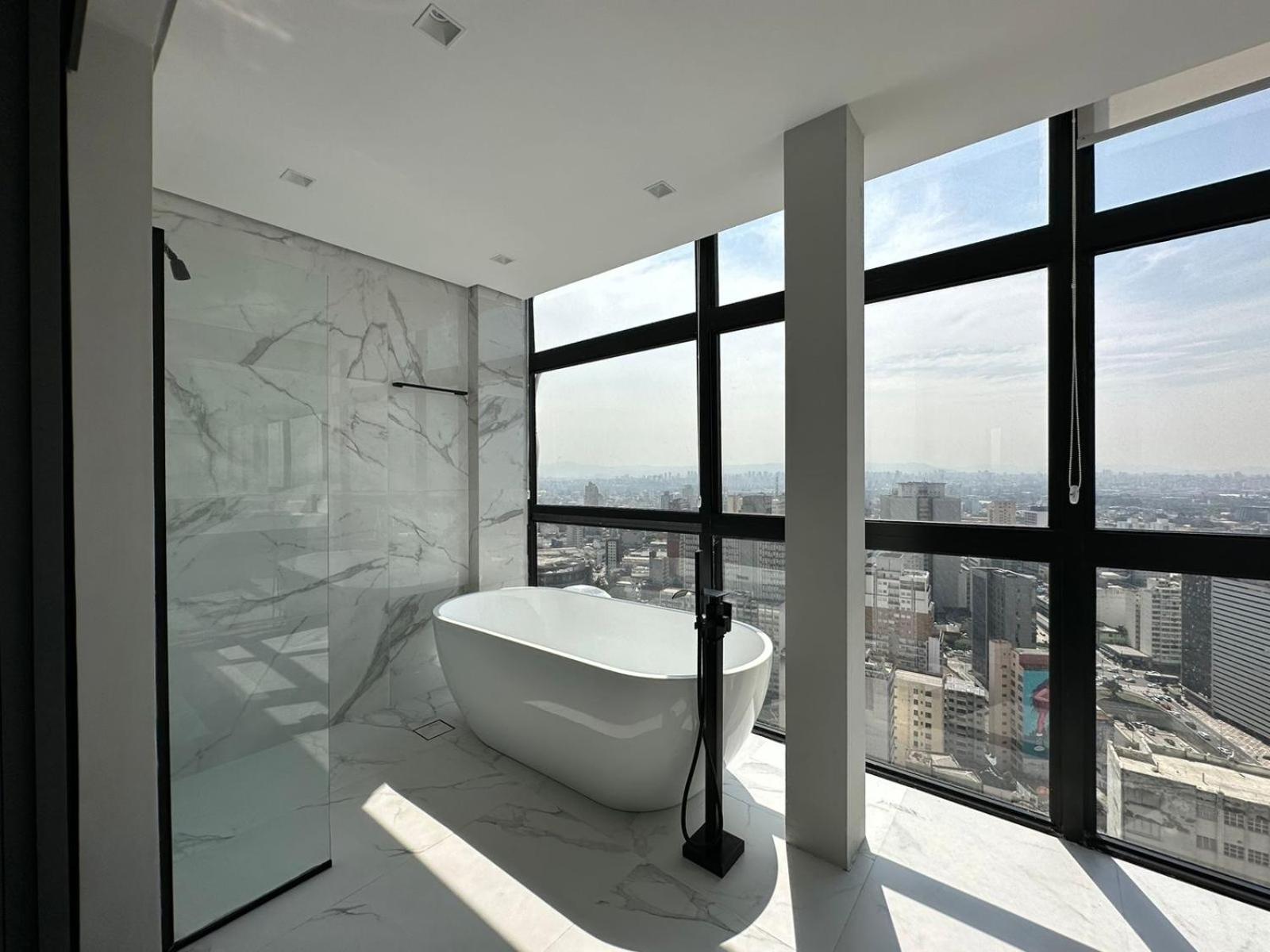 Apartamento Sky Loft - Andar 41 São Paulo Exterior foto