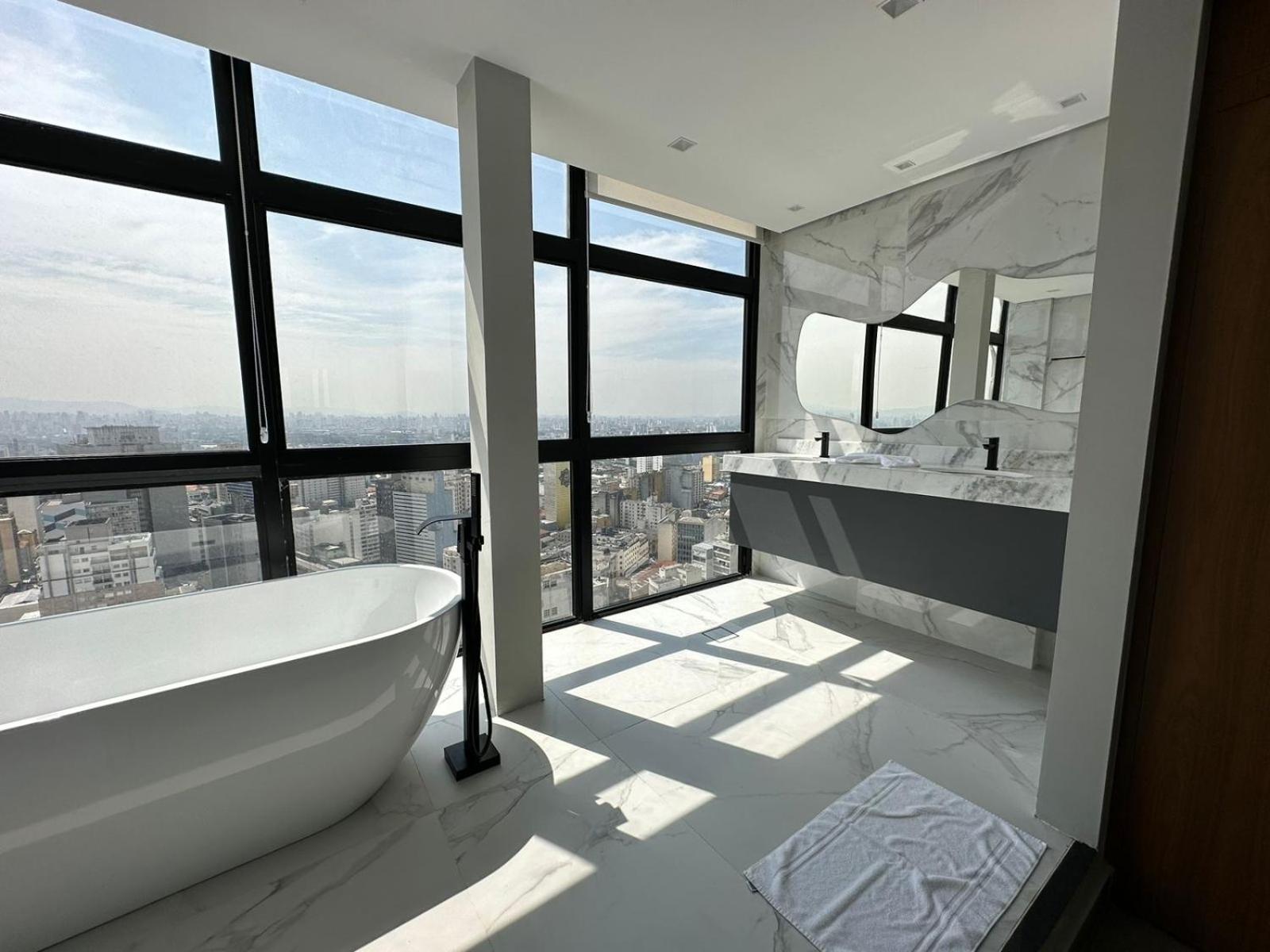 Apartamento Sky Loft - Andar 41 São Paulo Exterior foto