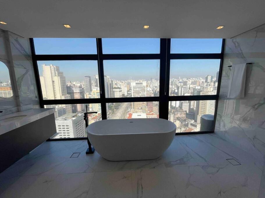 Apartamento Sky Loft - Andar 41 São Paulo Exterior foto