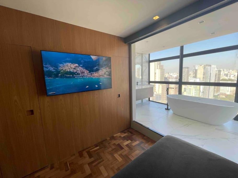 Apartamento Sky Loft - Andar 41 São Paulo Exterior foto