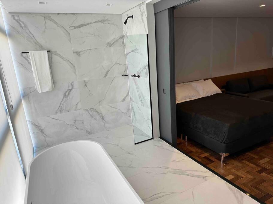 Apartamento Sky Loft - Andar 41 São Paulo Exterior foto