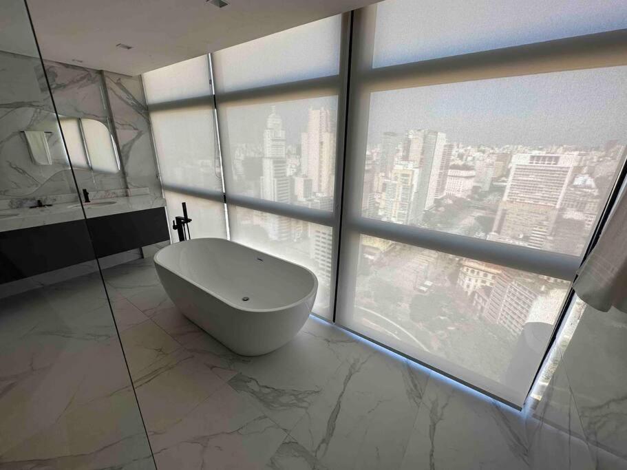 Apartamento Sky Loft - Andar 41 São Paulo Exterior foto