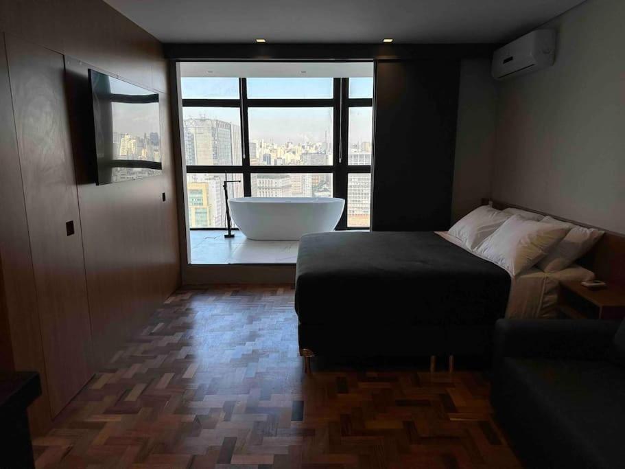 Apartamento Sky Loft - Andar 41 São Paulo Exterior foto